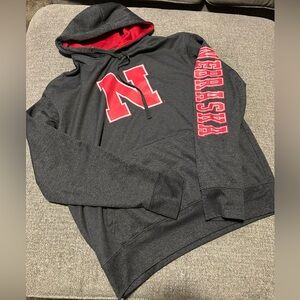 Nebraska Hoodie Size Large Pre-Owned Campus Heritage Collection